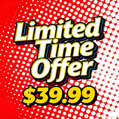 💥 Last day for $39.99, limited stock💥